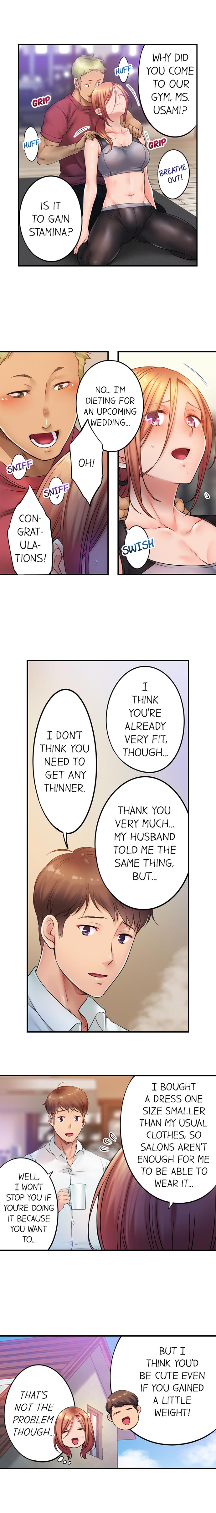 I Can’t Resist His Massage! Cheating in Front of My Husband’s Eyes - Chapter 76 [photo 4] - MangaPorn