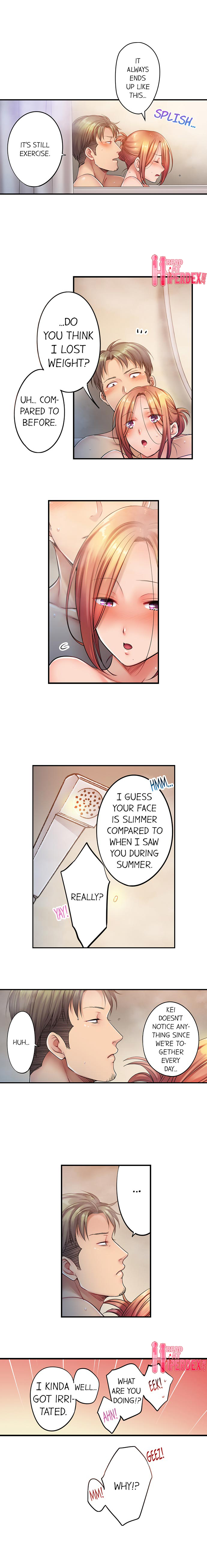 I Can’t Resist His Massage! Cheating in Front of My Husband’s Eyes - Chapter 78 [photo 9] - MangaPorn