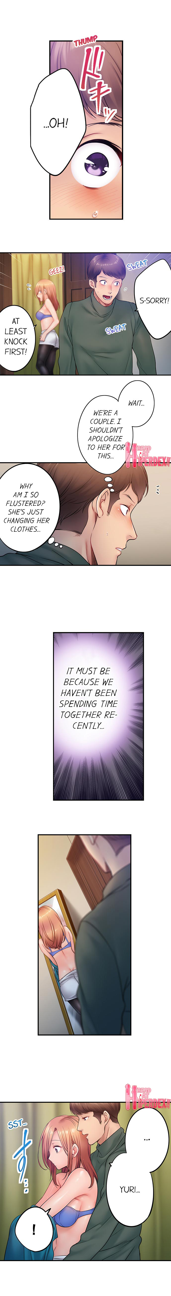 I Can’t Resist His Massage! Cheating in Front of My Husband’s Eyes - Chapter 79 [photo 3] - MangaPorn