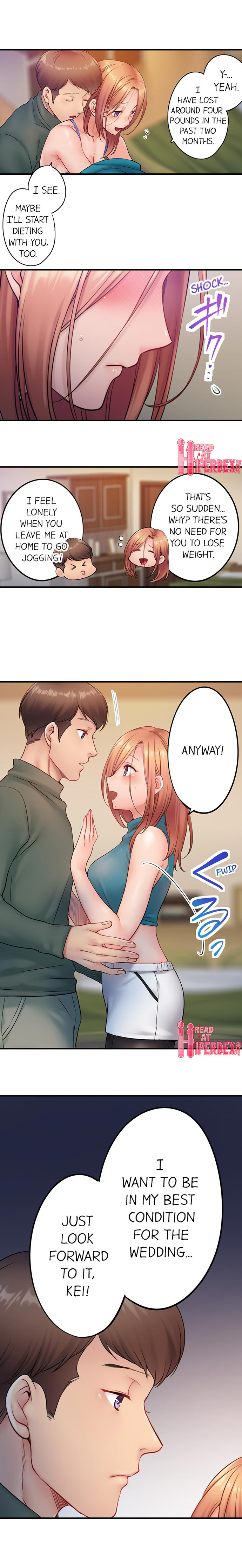 I Can’t Resist His Massage! Cheating in Front of My Husband’s Eyes - Chapter 79 [photo 5] - MangaPorn