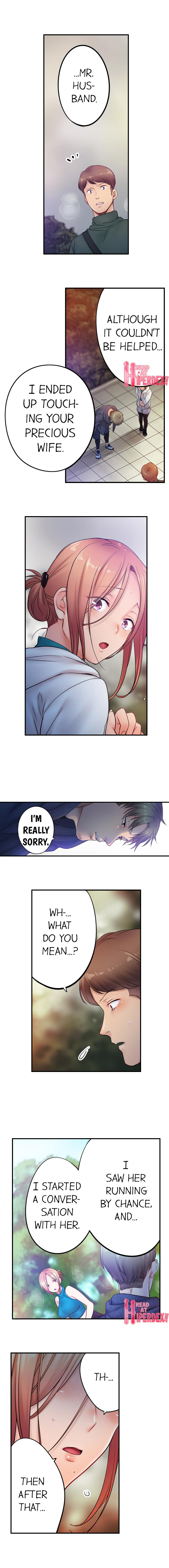 I Can’t Resist His Massage! Cheating in Front of My Husband’s Eyes - Chapter 82 [photo 4] - MangaPorn