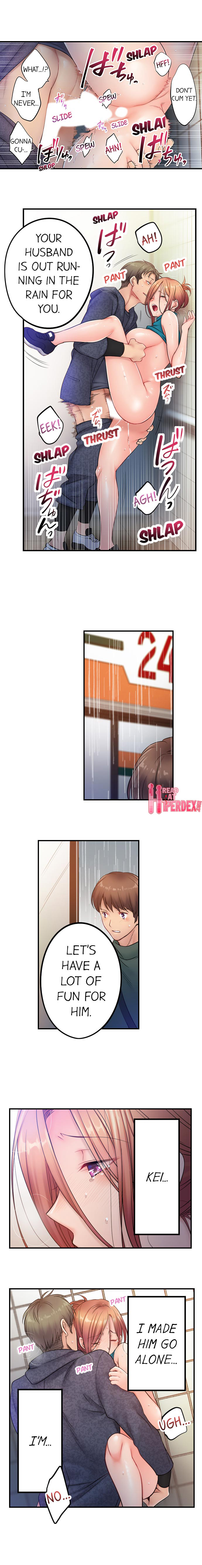 I Can’t Resist His Massage! Cheating in Front of My Husband’s Eyes - Chapter 83 [photo 6] - MangaPorn