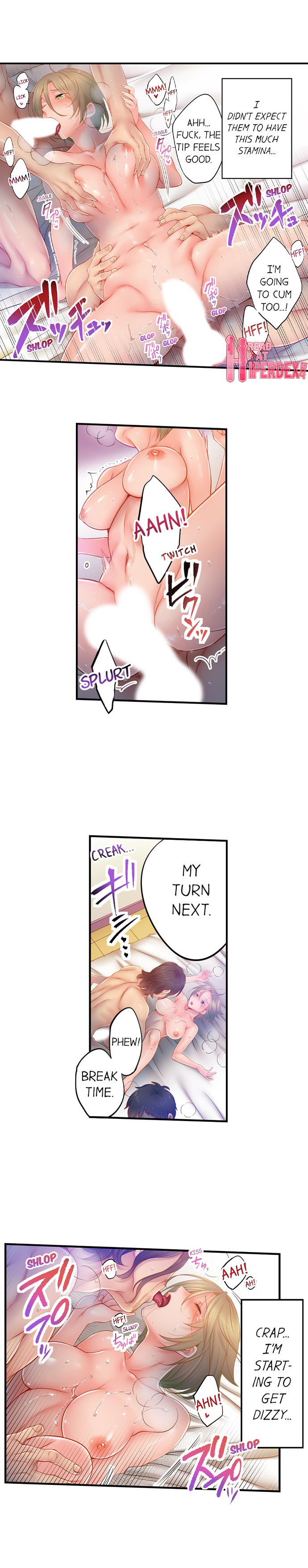 I Can’t Resist His Massage! Cheating in Front of My Husband’s Eyes - Chapter 86 [photo 8] - MangaPorn