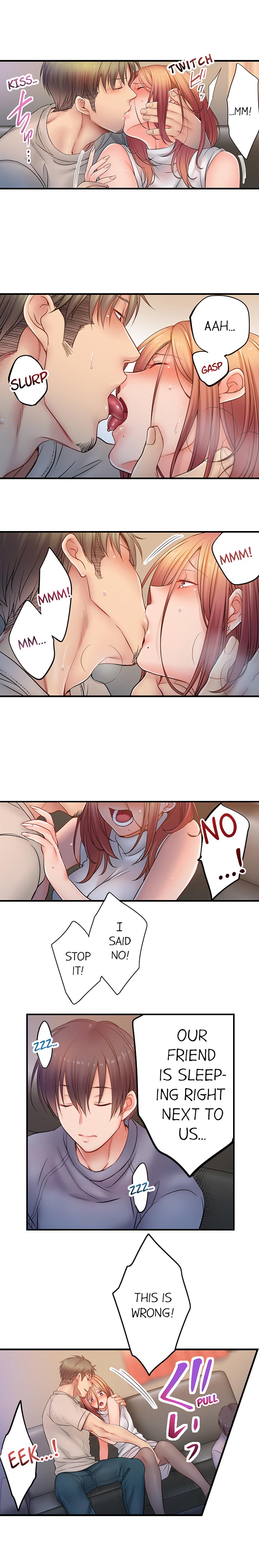 I Can’t Resist His Massage! Cheating in Front of My Husband’s Eyes - Chapter 90 [photo 5] - MangaPorn