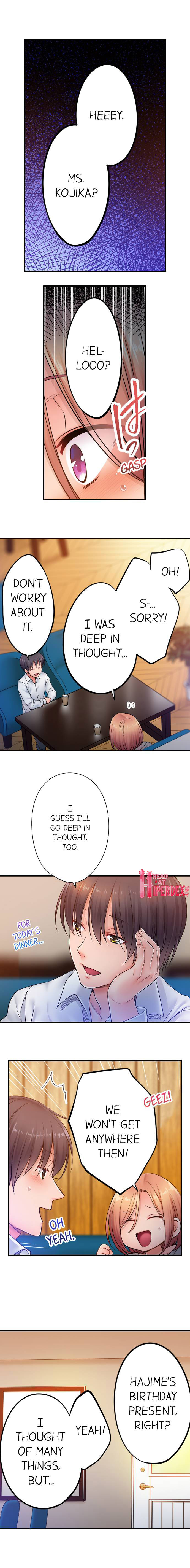 I Can’t Resist His Massage! Cheating in Front of My Husband’s Eyes - Chapter 91 [photo 2] - MangaPorn