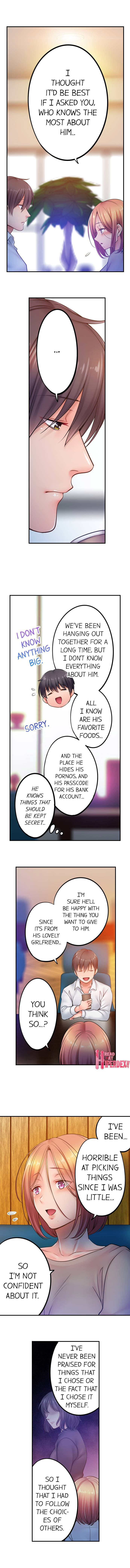 I Can’t Resist His Massage! Cheating in Front of My Husband’s Eyes - Chapter 91 [photo 3] - MangaPorn