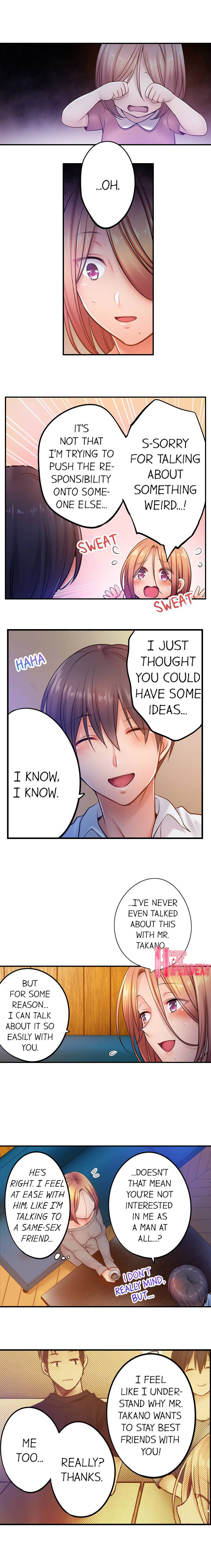 I Can’t Resist His Massage! Cheating in Front of My Husband’s Eyes - Chapter 91 [photo 4] - MangaPorn