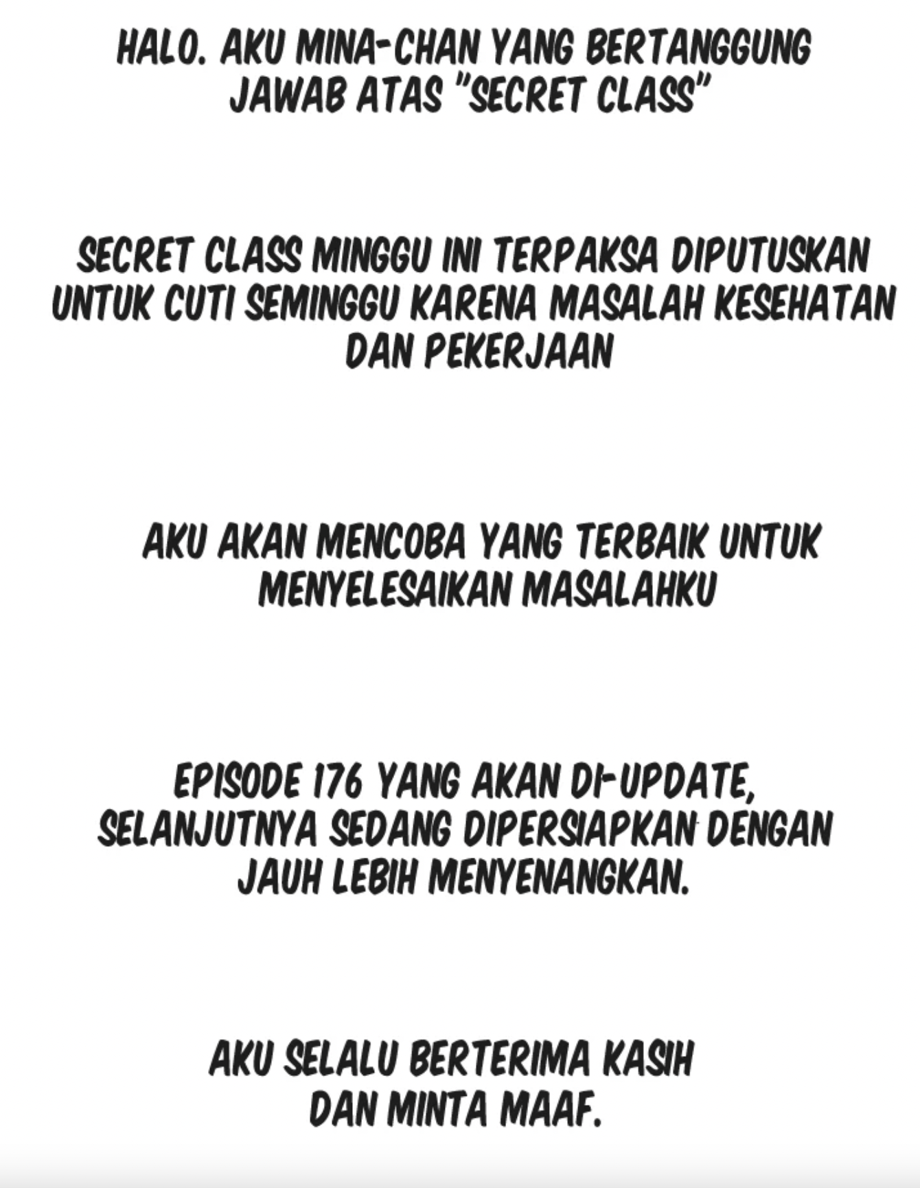 Secret Class Raw - Chapter 175.5 [photo 1] - MangaPorn