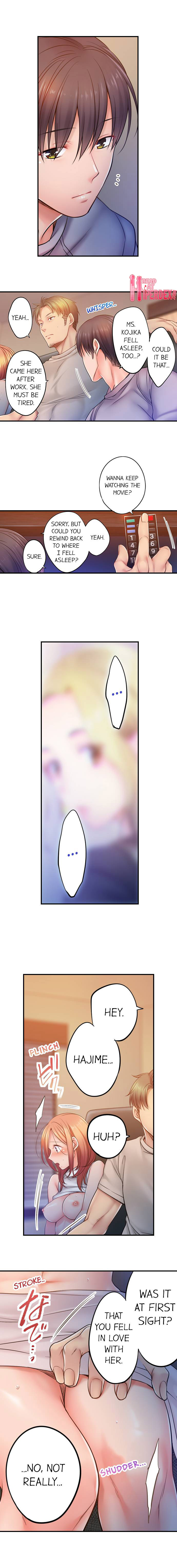 I Can’t Resist His Massage! Cheating in Front of My Husband’s Eyes - Chapter 92 [photo 2] - MangaPorn