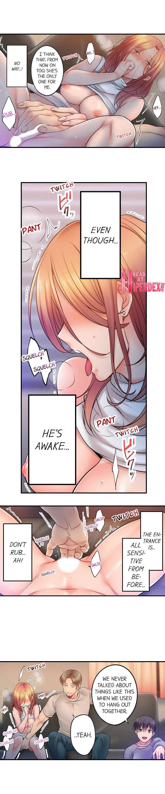 I Can’t Resist His Massage! Cheating in Front of My Husband’s Eyes - Chapter 92 [photo 4] - MangaPorn