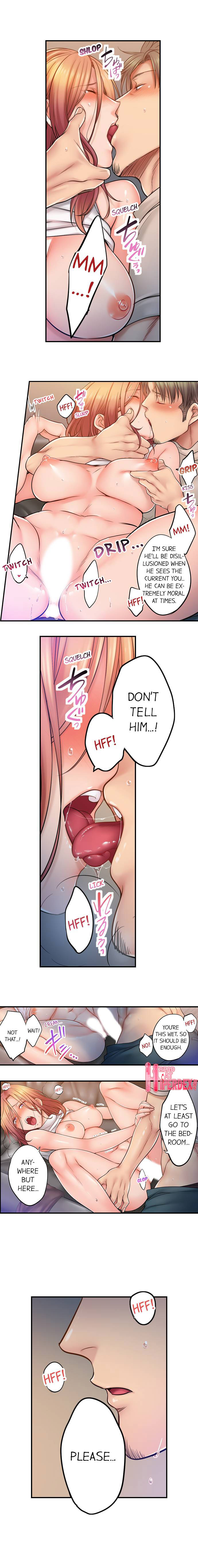 I Can’t Resist His Massage! Cheating in Front of My Husband’s Eyes - Chapter 92 [photo 8] - MangaPorn