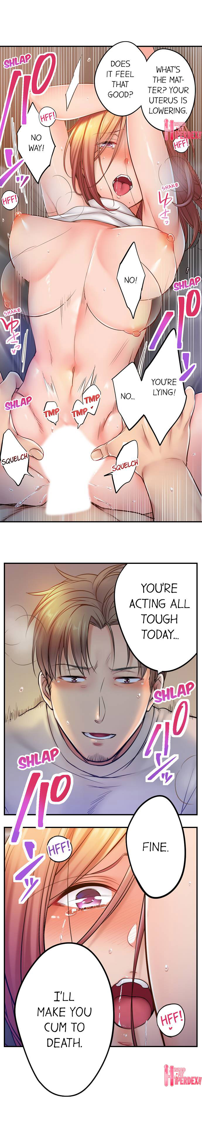 I Can’t Resist His Massage! Cheating in Front of My Husband’s Eyes - Chapter 93 [photo 2] - MangaPorn