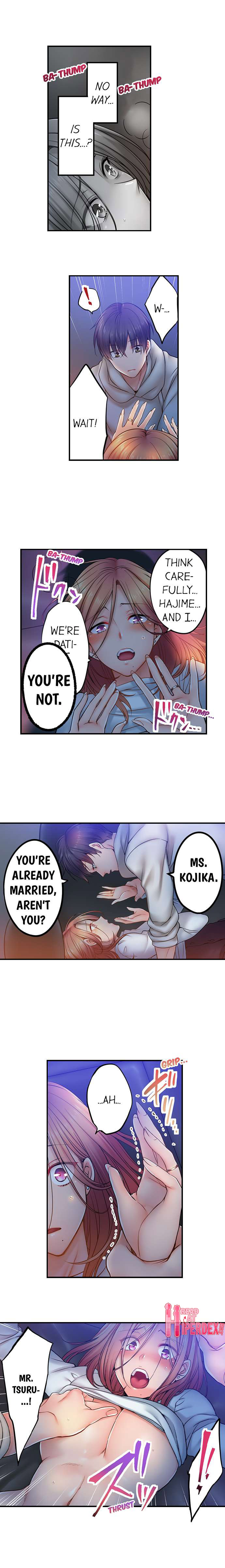 I Can’t Resist His Massage! Cheating in Front of My Husband’s Eyes - Chapter 95 [photo 10] - MangaPorn