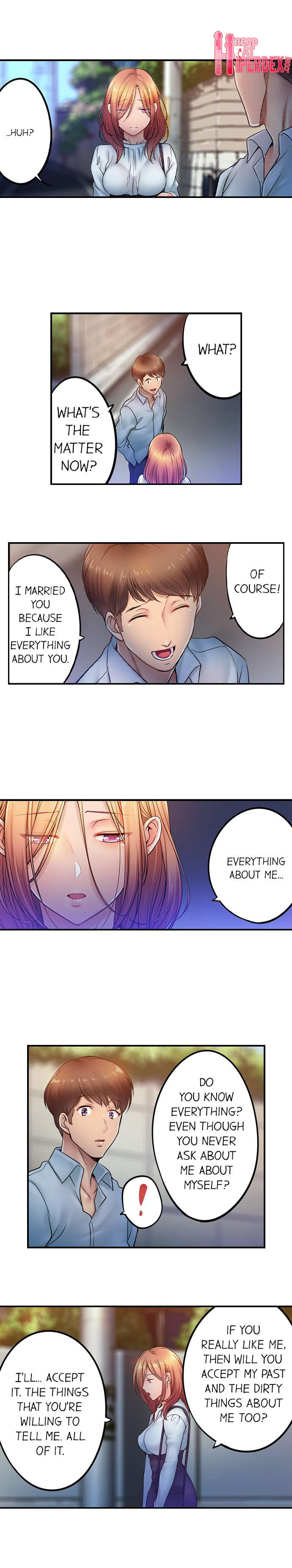 I Can’t Resist His Massage! Cheating in Front of My Husband’s Eyes - Chapter 95 [photo 4] - MangaPorn