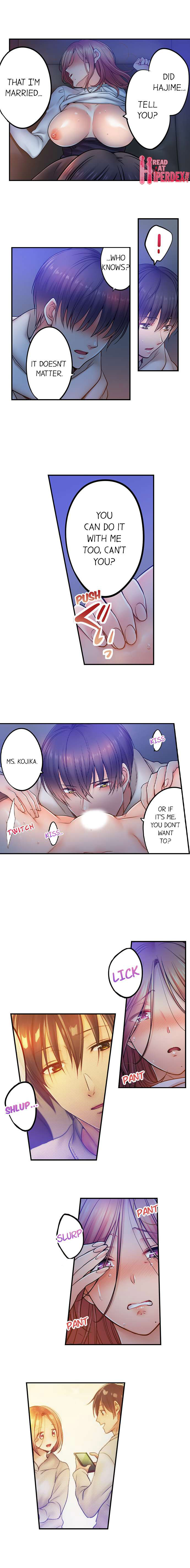 I Can’t Resist His Massage! Cheating in Front of My Husband’s Eyes - Chapter 96 [photo 4] - MangaPorn