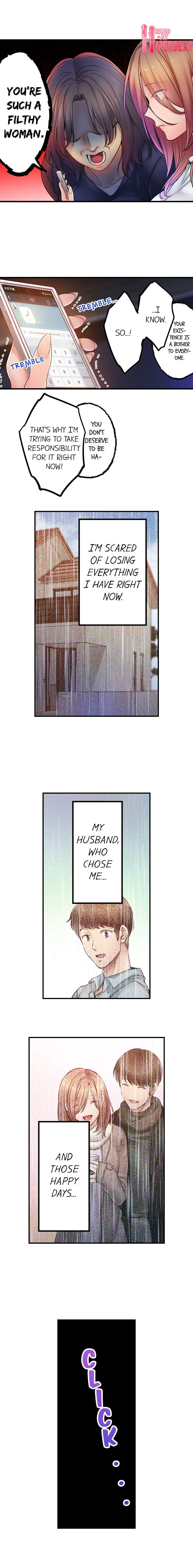 I Can’t Resist His Massage! Cheating in Front of My Husband’s Eyes - Chapter 98 [photo 4] - MangaPorn