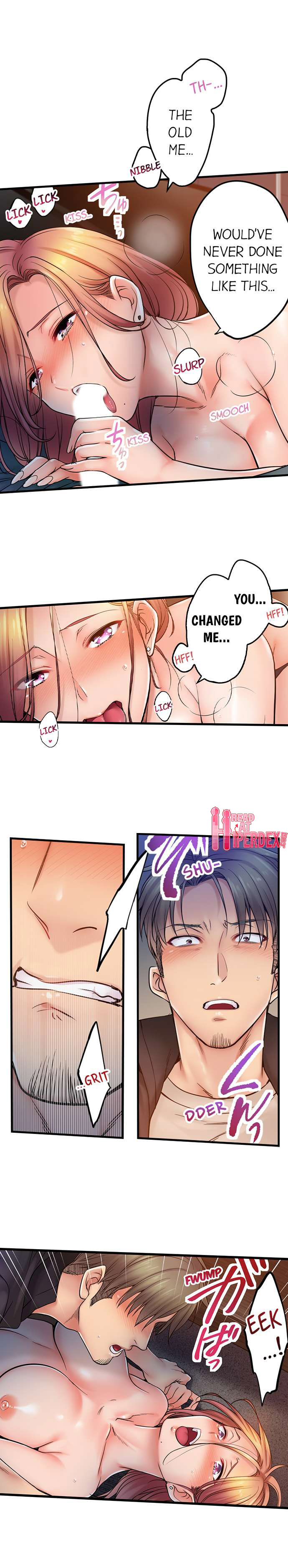 I Can’t Resist His Massage! Cheating in Front of My Husband’s Eyes - Chapter 98 [photo 9] - MangaPorn