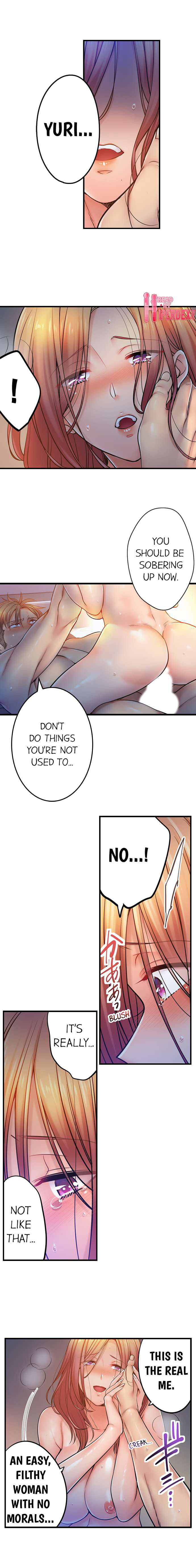 I Can’t Resist His Massage! Cheating in Front of My Husband’s Eyes - Chapter 99 [photo 6] - MangaPorn