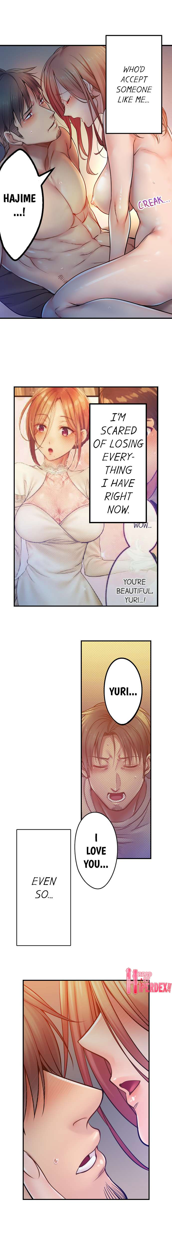 I Can’t Resist His Massage! Cheating in Front of My Husband’s Eyes - Chapter 99 [photo 8] - MangaPorn