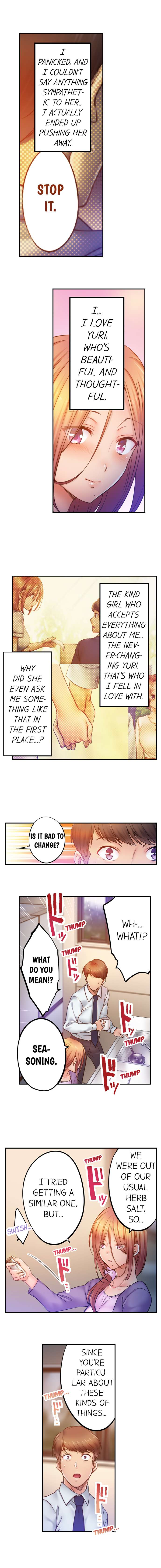 I Can’t Resist His Massage! Cheating in Front of My Husband’s Eyes - Chapter 100 [photo 5] - MangaPorn