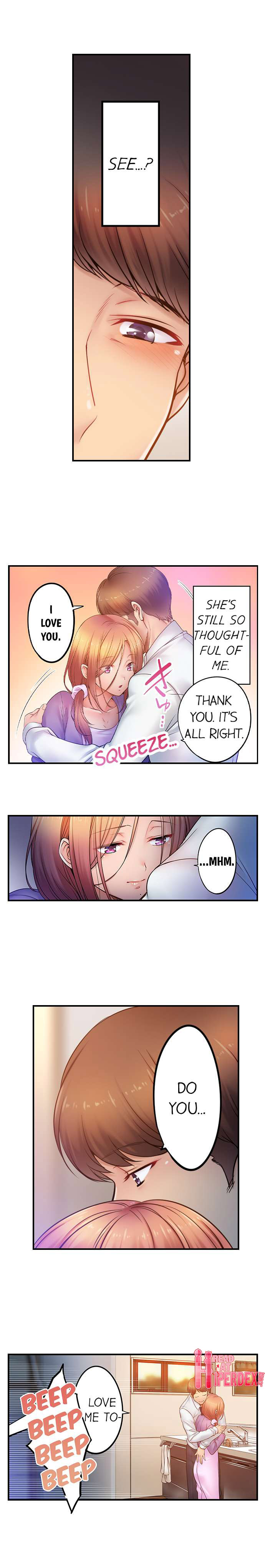 I Can’t Resist His Massage! Cheating in Front of My Husband’s Eyes - Chapter 100 [photo 6] - MangaPorn