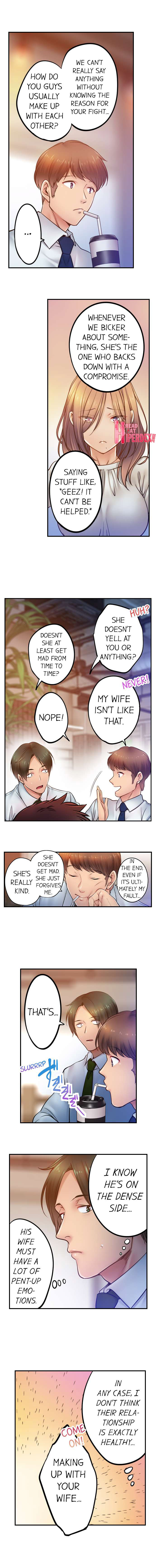 I Can’t Resist His Massage! Cheating in Front of My Husband’s Eyes - Chapter 100 [photo 8] - MangaPorn