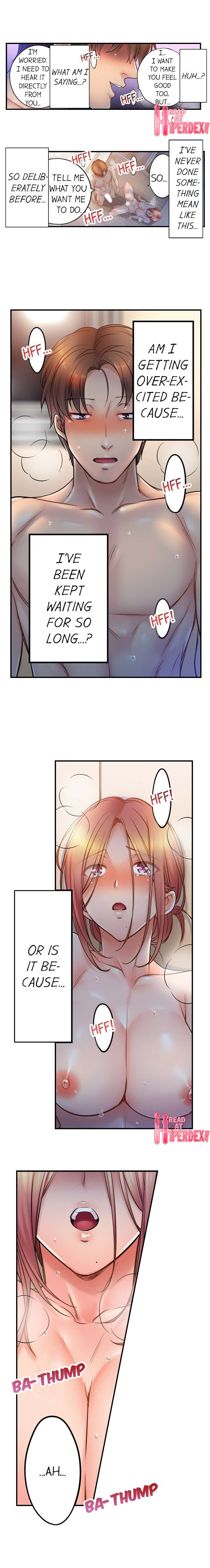 I Can’t Resist His Massage! Cheating in Front of My Husband’s Eyes - Chapter 102 [photo 8] - MangaPorn