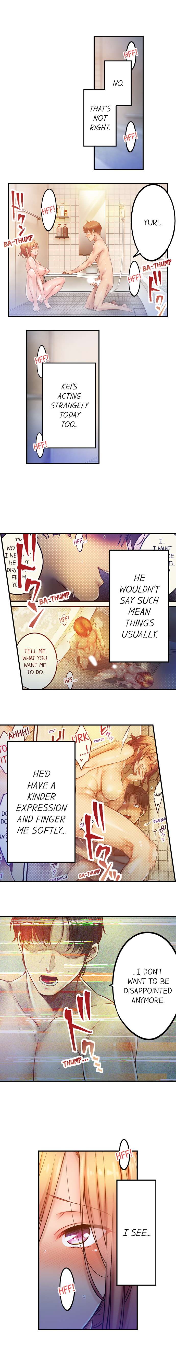 I Can’t Resist His Massage! Cheating in Front of My Husband’s Eyes - Chapter 103 [photo 3] - MangaPorn