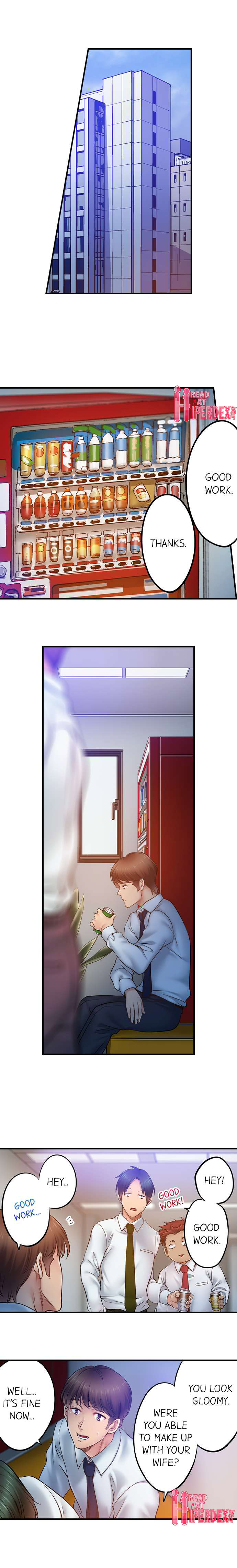 I Can’t Resist His Massage! Cheating in Front of My Husband’s Eyes - Chapter 104 [photo 2] - MangaPorn