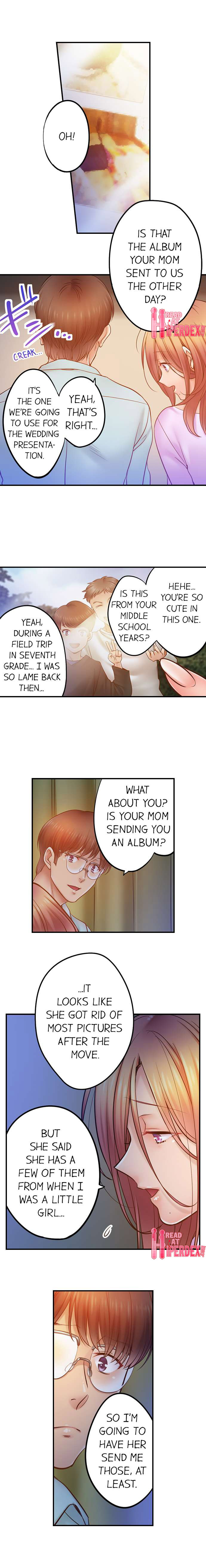 I Can’t Resist His Massage! Cheating in Front of My Husband’s Eyes - Chapter 104 [photo 6] - MangaPorn