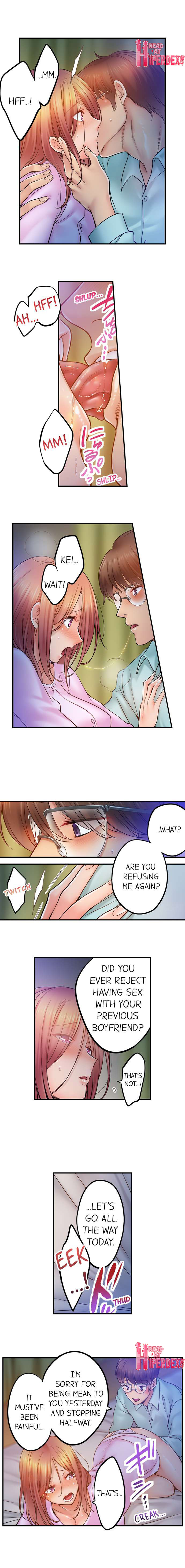 I Can’t Resist His Massage! Cheating in Front of My Husband’s Eyes - Chapter 105 [photo 2] - MangaPorn