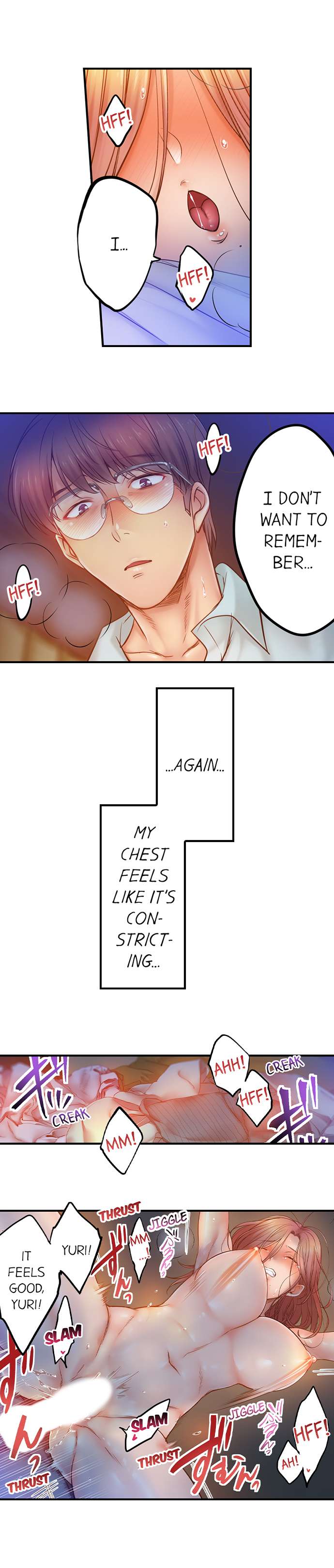 I Can’t Resist His Massage! Cheating in Front of My Husband’s Eyes - Chapter 105 [photo 7] - MangaPorn