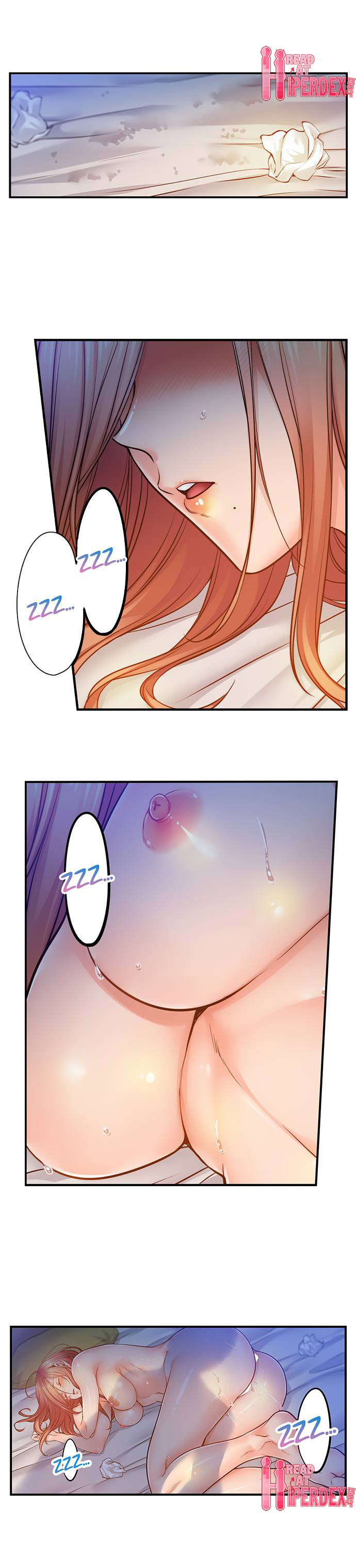 I Can’t Resist His Massage! Cheating in Front of My Husband’s Eyes - Chapter 106 [photo 2] - MangaPorn