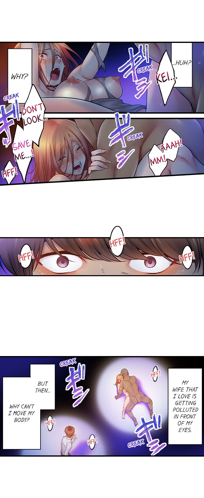 I Can’t Resist His Massage! Cheating in Front of My Husband’s Eyes - Chapter 109 [photo 3] - MangaPorn