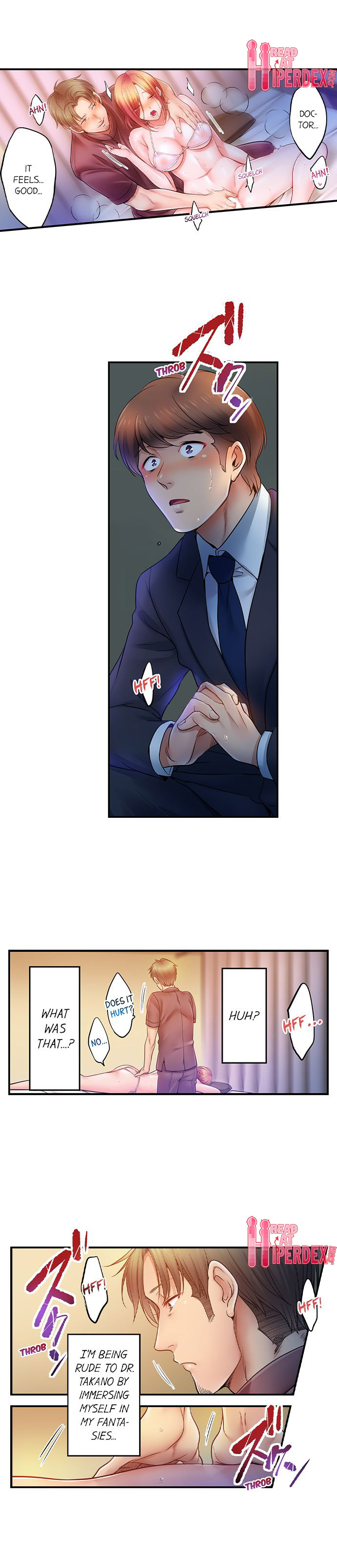 I Can’t Resist His Massage! Cheating in Front of My Husband’s Eyes - Chapter 110 [photo 6] - MangaPorn