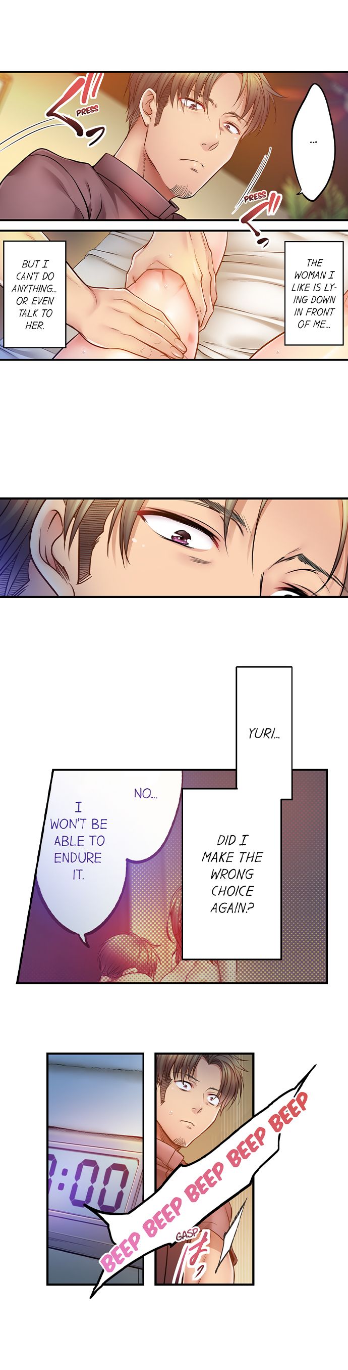 I Can’t Resist His Massage! Cheating in Front of My Husband’s Eyes - Chapter 110 [photo 7] - MangaPorn