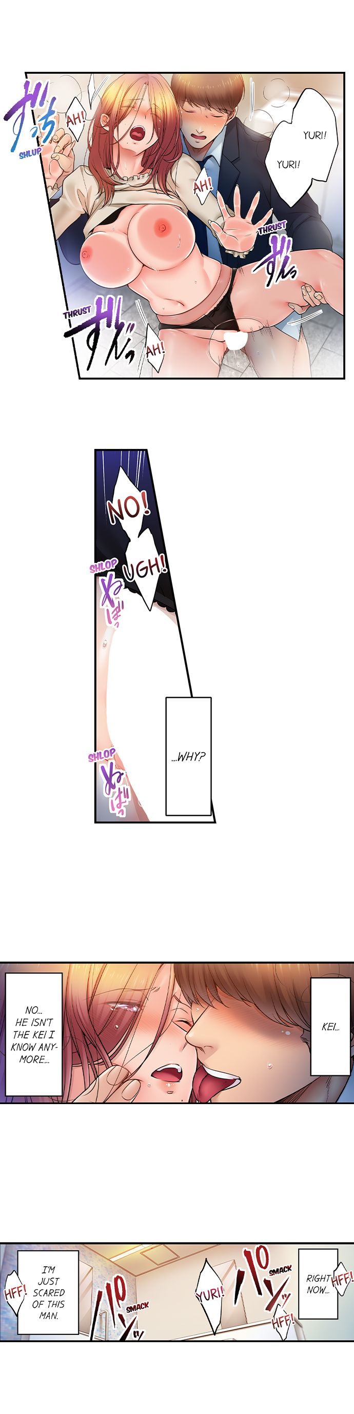 I Can’t Resist His Massage! Cheating in Front of My Husband’s Eyes - Chapter 111 [photo 7] - MangaPorn