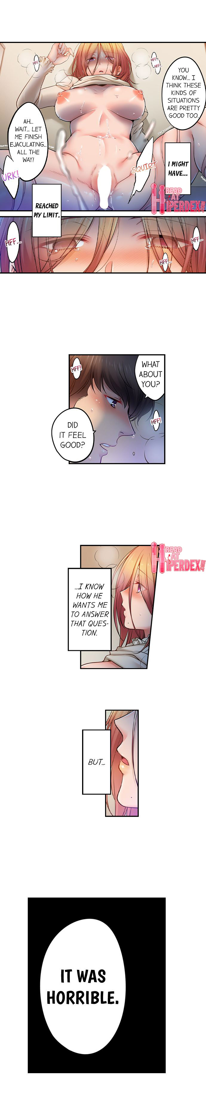 I Can’t Resist His Massage! Cheating in Front of My Husband’s Eyes - Chapter 111 [photo 9] - MangaPorn