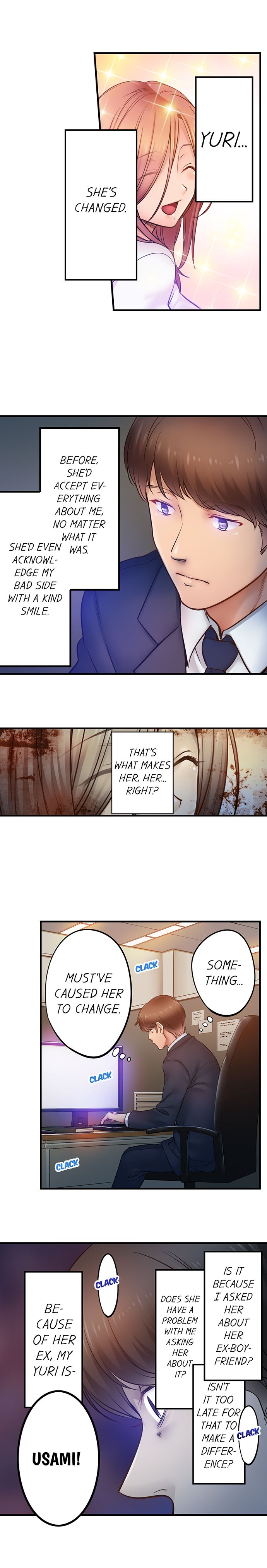 I Can’t Resist His Massage! Cheating in Front of My Husband’s Eyes - Chapter 112 [photo 5] - MangaPorn