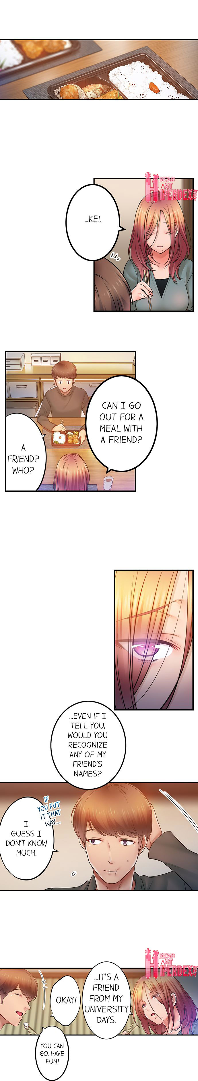 I Can’t Resist His Massage! Cheating in Front of My Husband’s Eyes - Chapter 113 [photo 4] - MangaPorn