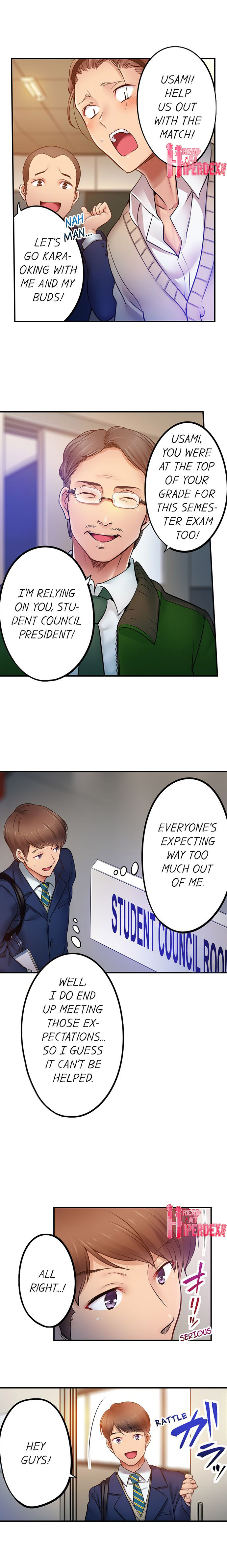 I Can’t Resist His Massage! Cheating in Front of My Husband’s Eyes - Chapter 116 [photo 2] - MangaPorn