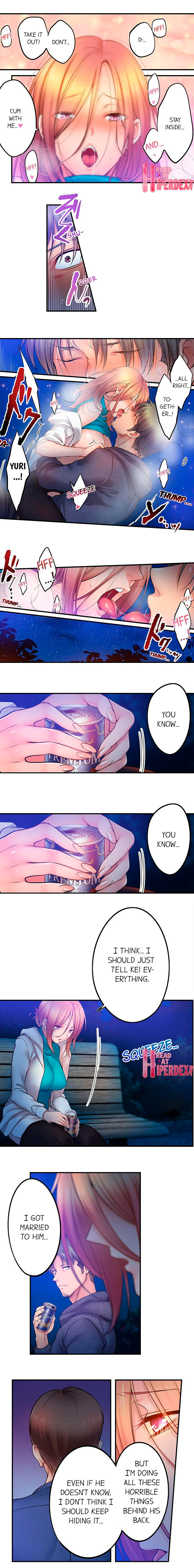 I Can’t Resist His Massage! Cheating in Front of My Husband’s Eyes - Chapter 117 [photo 3] - MangaPorn