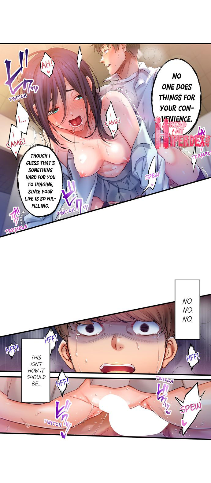 I Can’t Resist His Massage! Cheating in Front of My Husband’s Eyes - Chapter 120 [photo 6] - MangaPorn