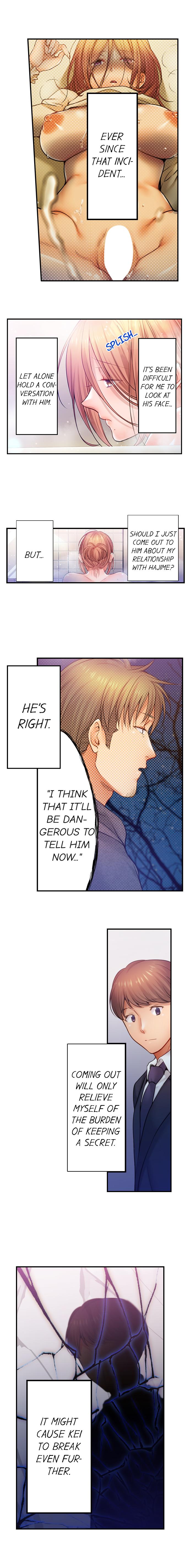 I Can’t Resist His Massage! Cheating in Front of My Husband’s Eyes - Chapter 121 [photo 7] - MangaPorn