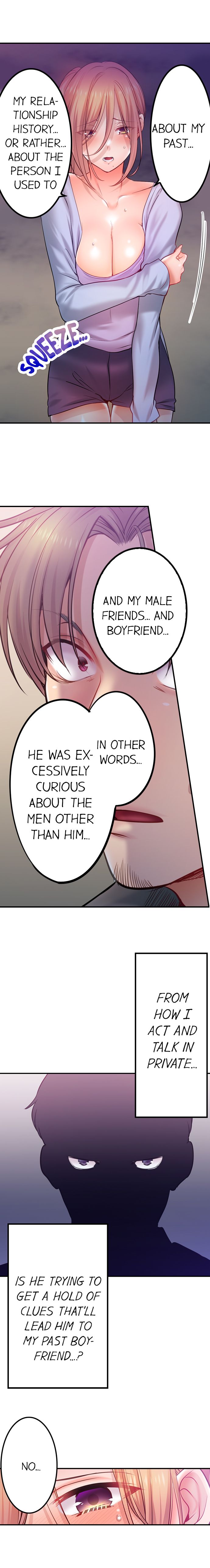 I Can’t Resist His Massage! Cheating in Front of My Husband’s Eyes - Chapter 124 [photo 4] - MangaPorn