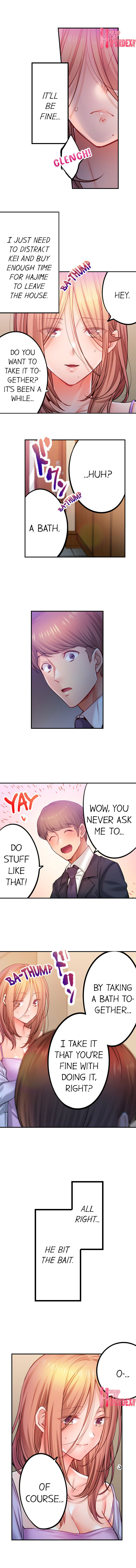 I Can’t Resist His Massage! Cheating in Front of My Husband’s Eyes - Chapter 125 [photo 4] - MangaPorn