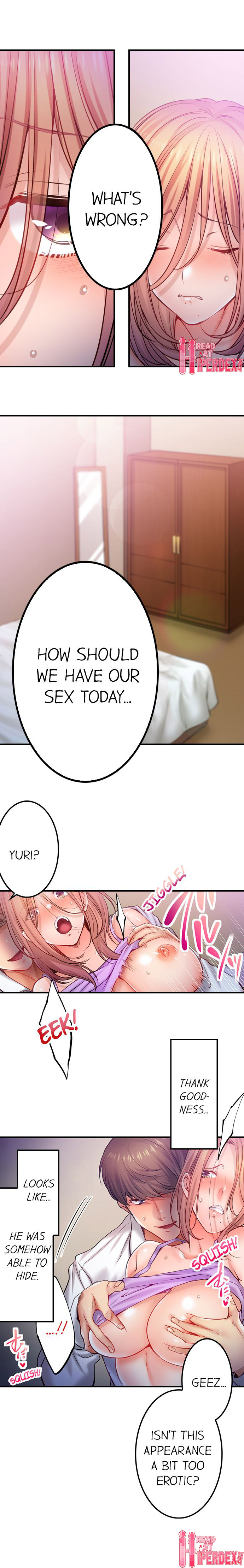 I Can’t Resist His Massage! Cheating in Front of My Husband’s Eyes - Chapter 125 [photo 6] - MangaPorn