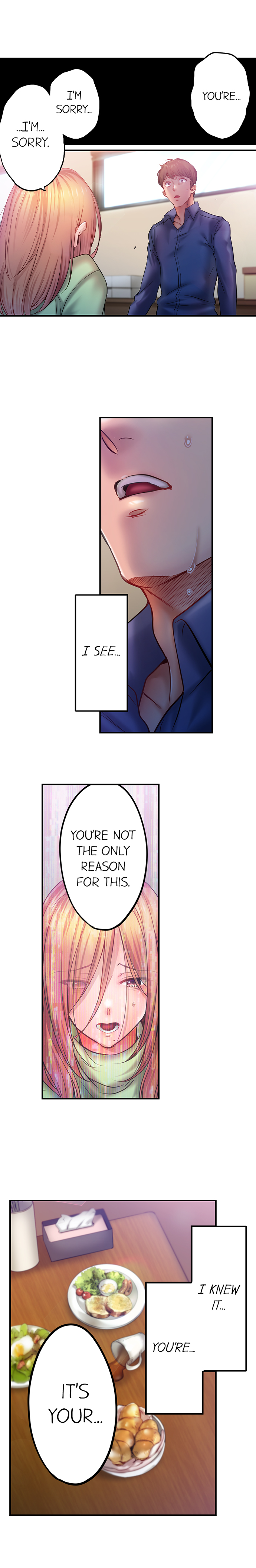 I Can’t Resist His Massage! Cheating in Front of My Husband’s Eyes - Chapter 128 [photo 2] - MangaPorn