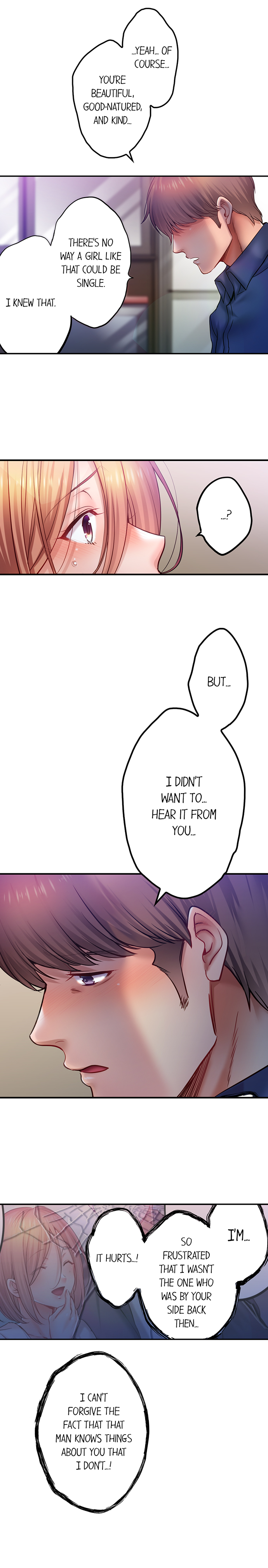 I Can’t Resist His Massage! Cheating in Front of My Husband’s Eyes - Chapter 128 [photo 6] - MangaPorn