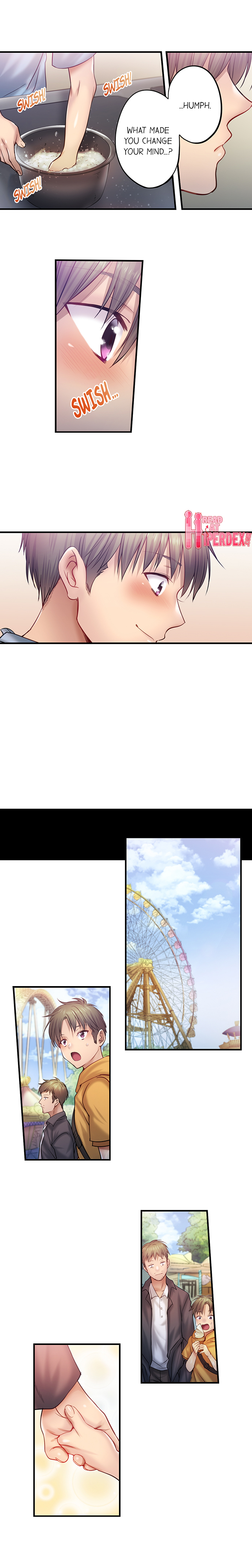 I Can’t Resist His Massage! Cheating in Front of My Husband’s Eyes - Chapter 130 [photo 6] - MangaPorn